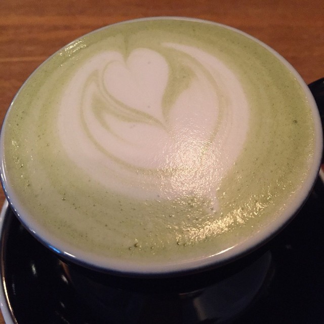 green tea latte
