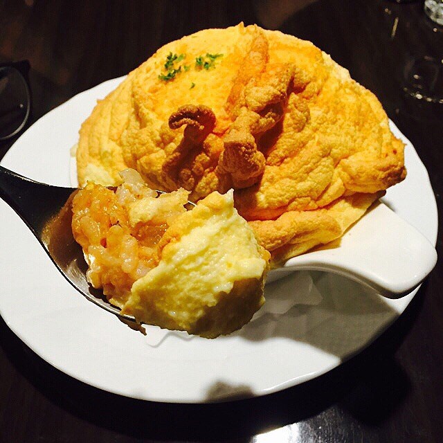 舒芙蕾歐姆蛋焗飯