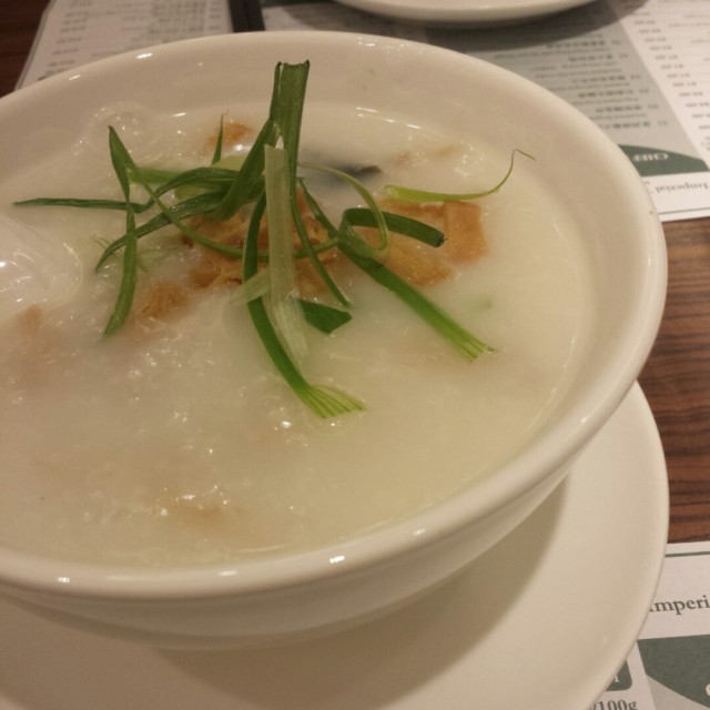 century egg lean meat congee