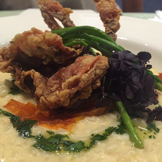 Blue Swimmer Crab Risotto