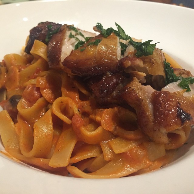 Grilled Chicken Taglitalia 