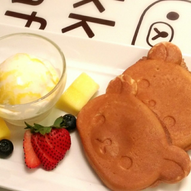 鬆餅好吃耶！必點~~