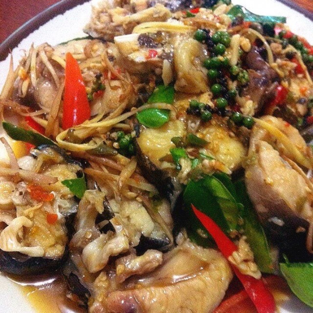 ปลาดุกผัดฉ่า