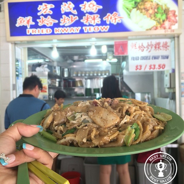 Fried Kway Teow white