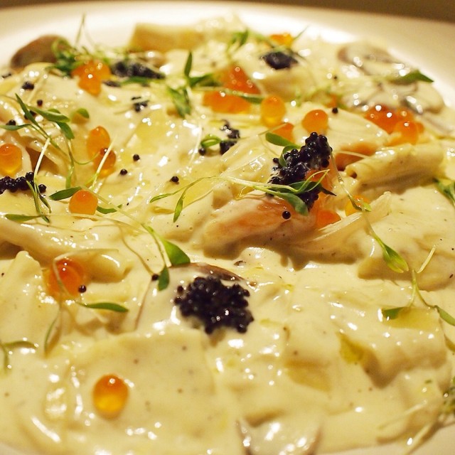 Salmon & Caviar Pasta