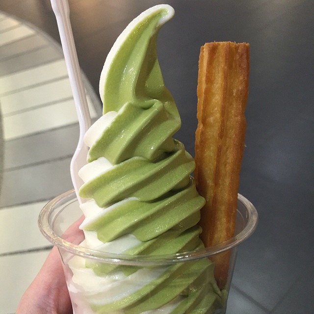 Ice Cream with churro