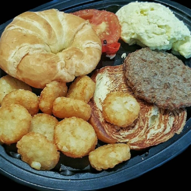 Platter Saugage & Egg