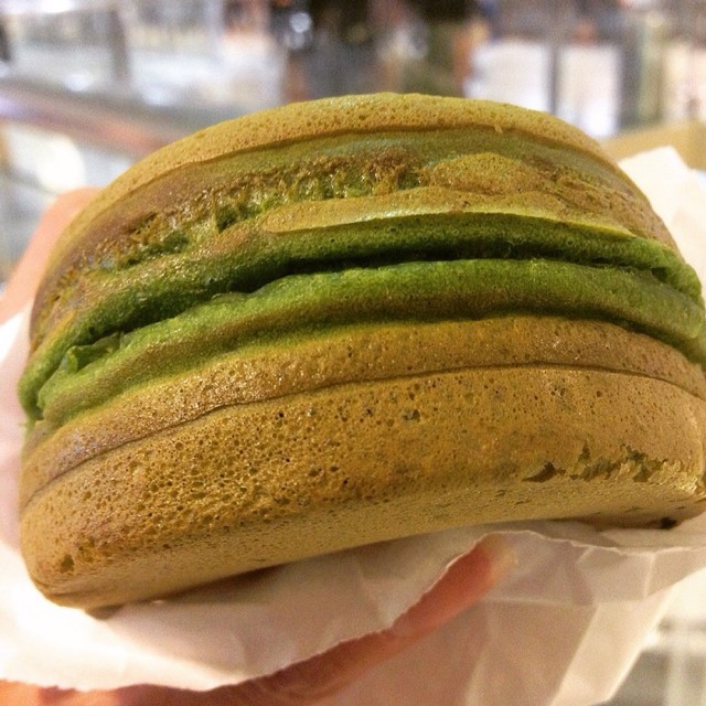 绿荼红豆大判烧