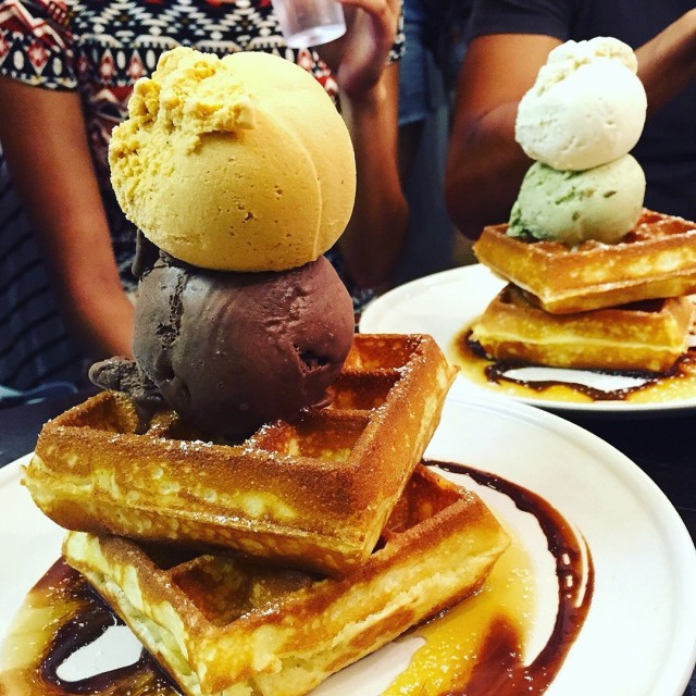 Ice Cream Waffle