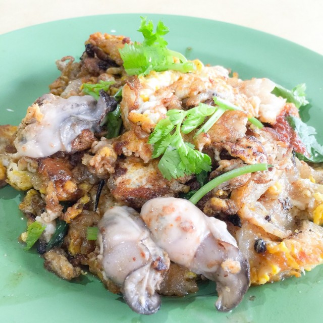 Oyster Omelette