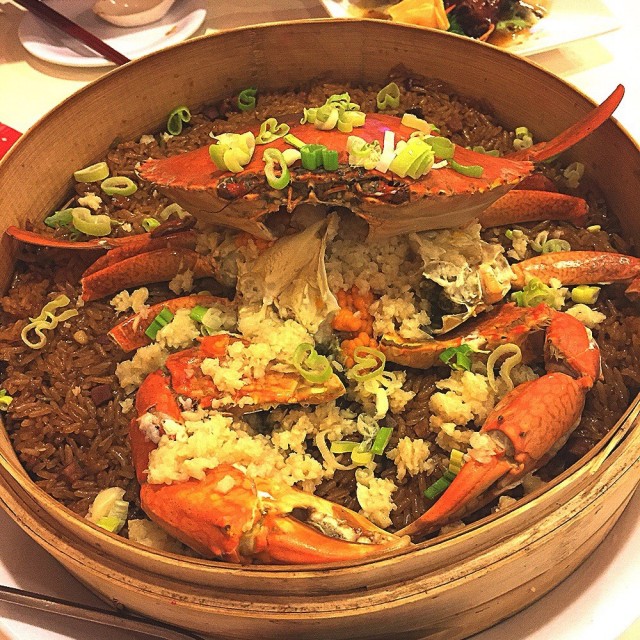 Steam Crab Rice