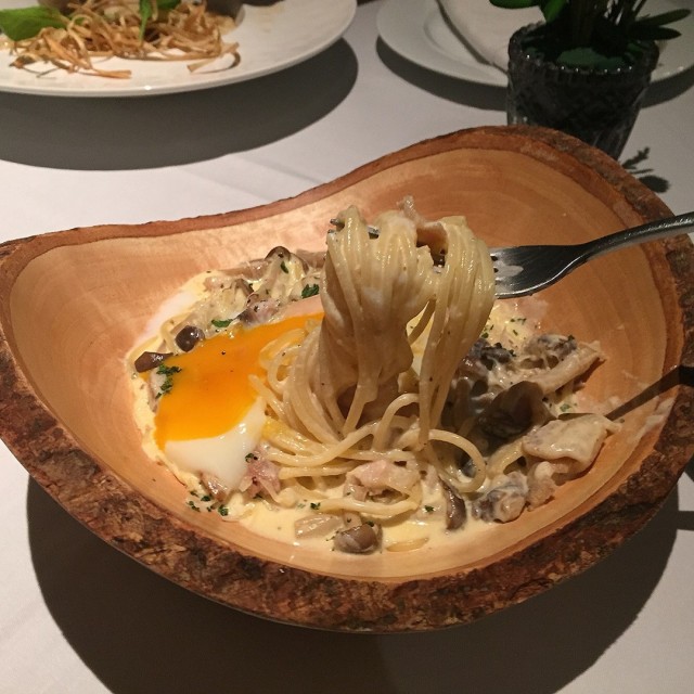 สปาเกตตี้คาโบนาร่า