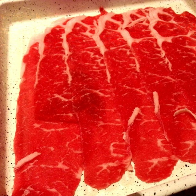 特上等牛肉