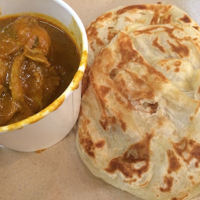 Curry Chicken Prata Set