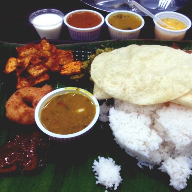 sambar n rice