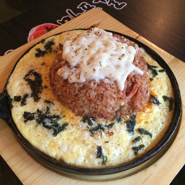 火山芝士泡菜炒飯