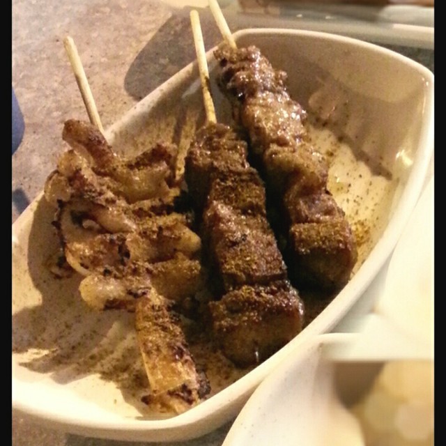 牛肉串、鱿鱼须