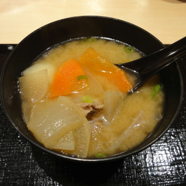 豬肉味噌湯(小)