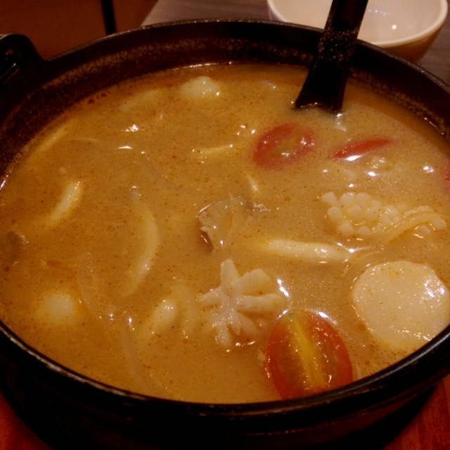 酸辣海鮮湯