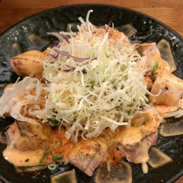 明太子炙鮭魚