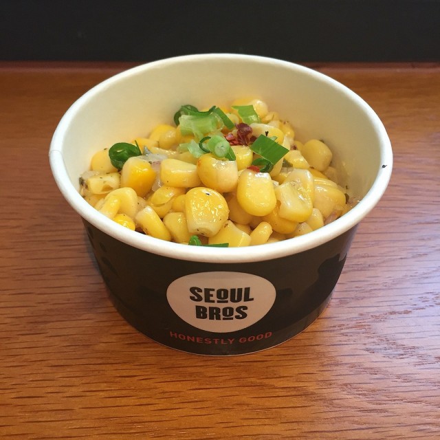 Spicy corn salad