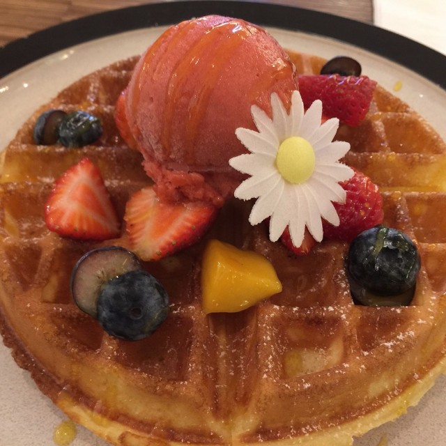 Very Fruity Waffle