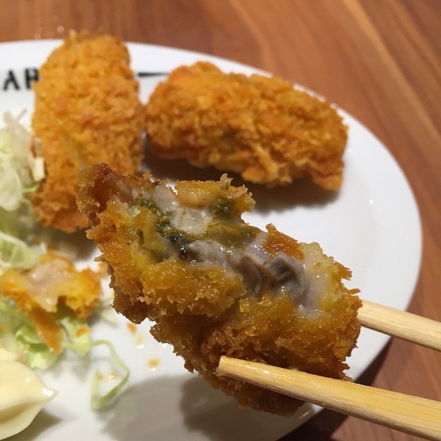 Fried oysters