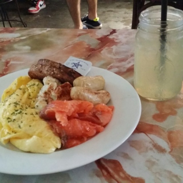 full breakfast set