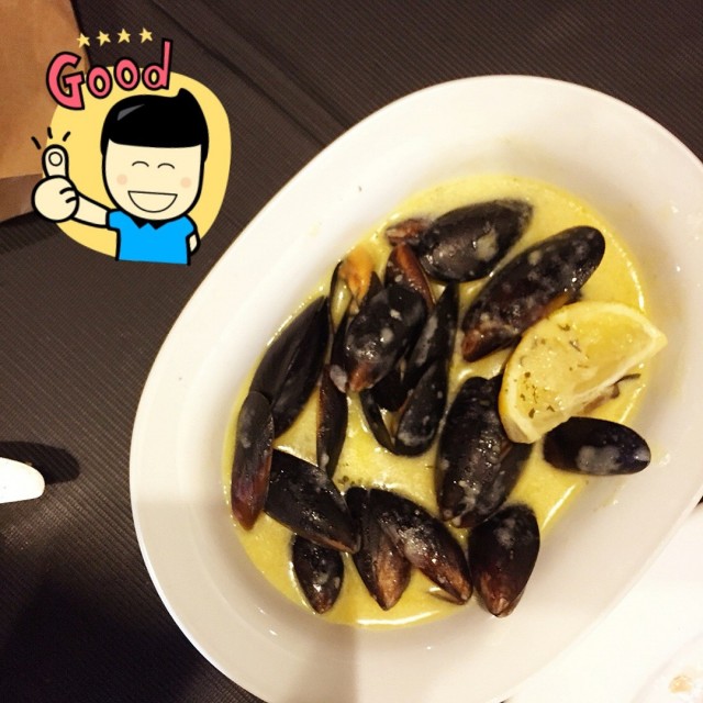 Garlic Mussels