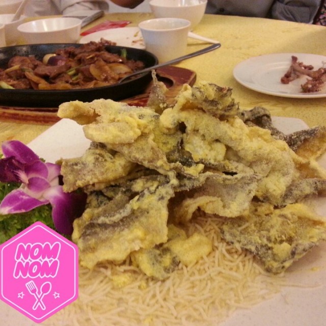 salted egg fish slices
