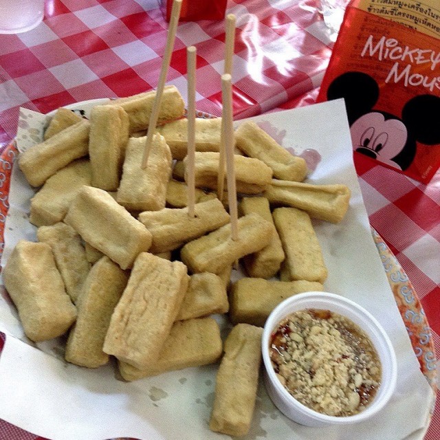 Fried tofu