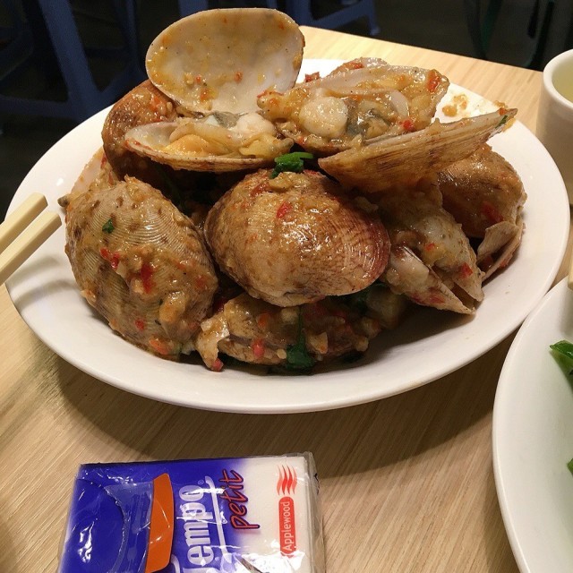 招牌爸爸炒蚬