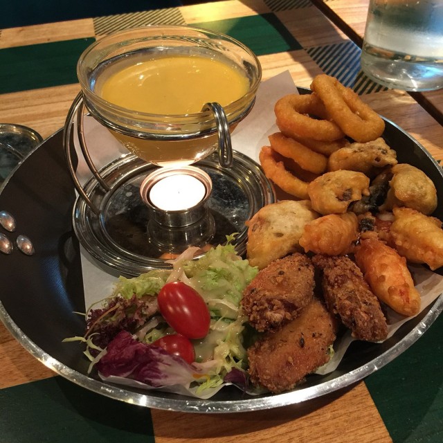 Appetizer Fondue Sampler