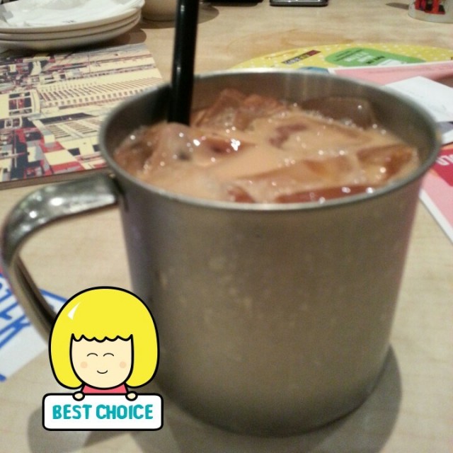 Hk iced milk tea