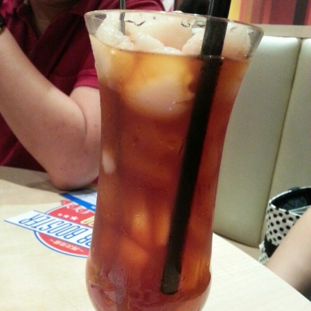 iced lychee tea