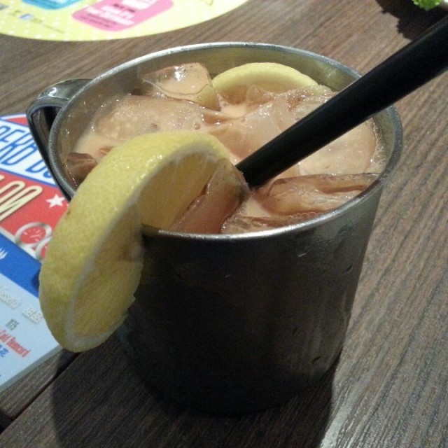 Iced Lemon HK Milk Tea