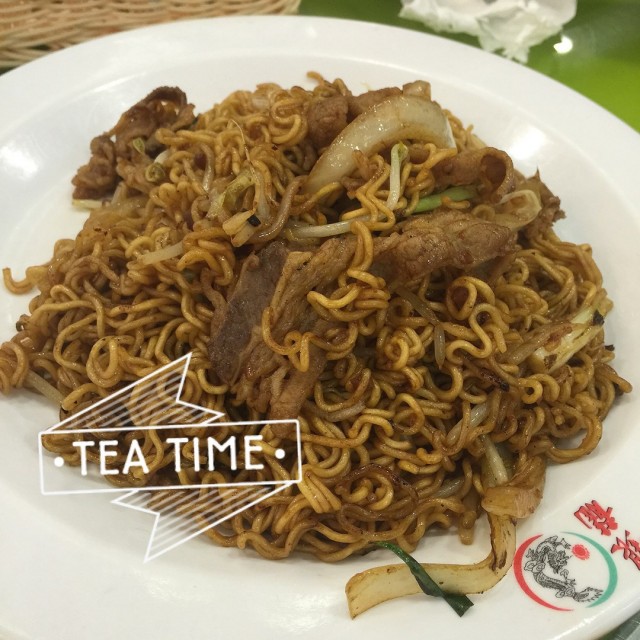 XO醬肥牛炒公仔麵