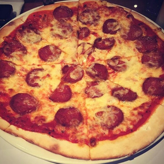 Beef Pepperoni Pizza