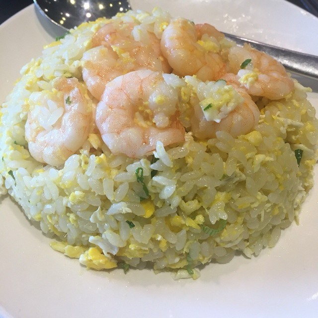 Fried Rice with Shrimps & Eggs