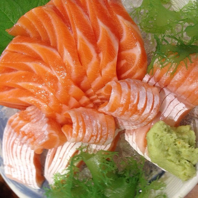 Salmon Sashimi