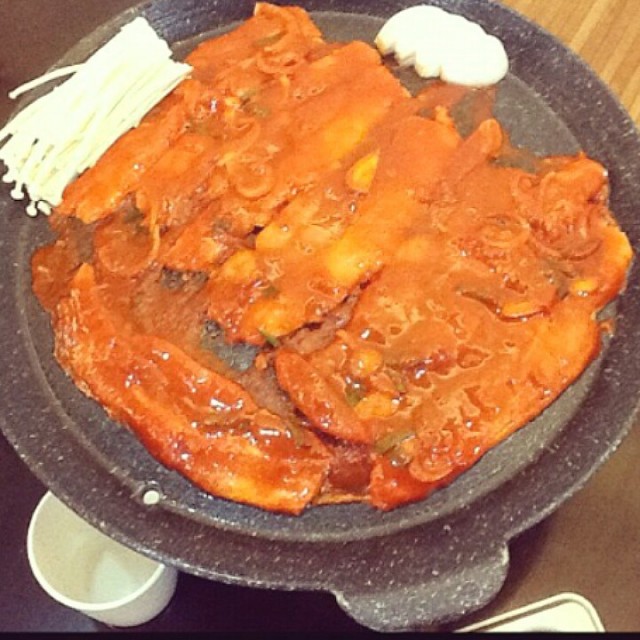 three layer pork