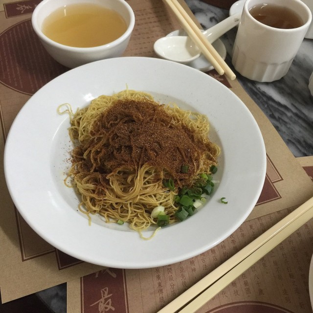 虾籽捞面