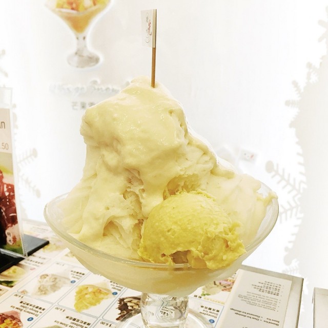 Durian Snow Ice