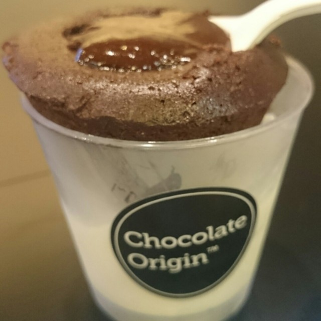 Chocolate Lava With Vanilla Ice Cream