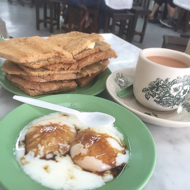 Kaya Toast with Butter