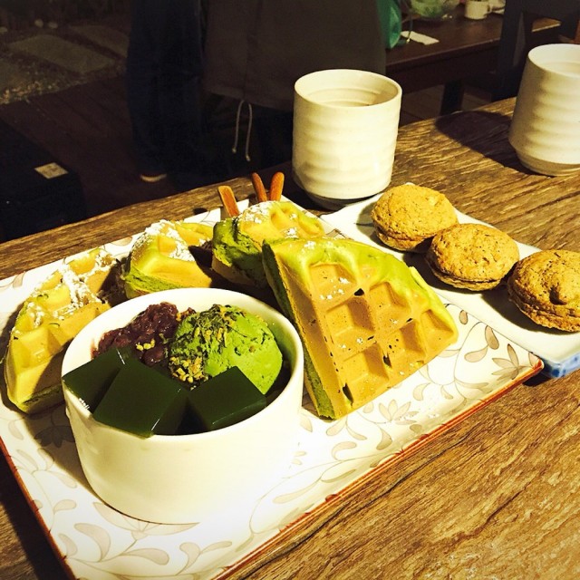京都和風抹茶鬆餅