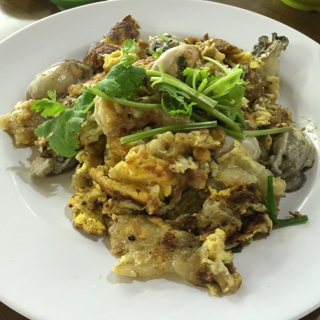 Fried Oyster Omelette