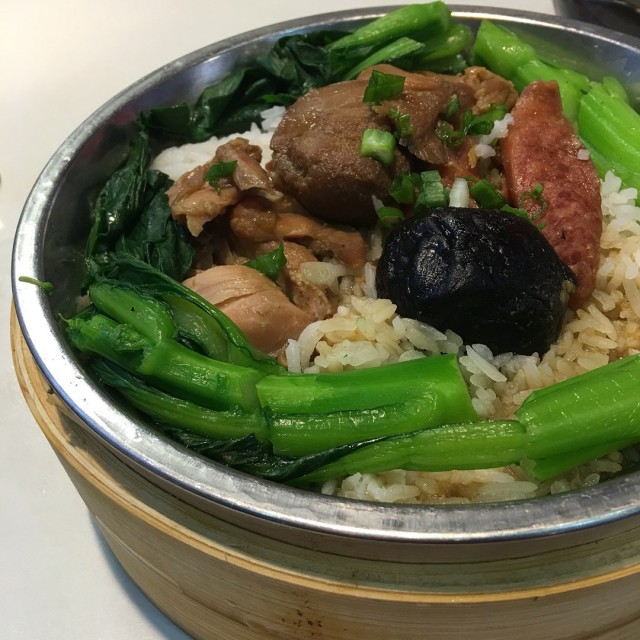 Oriental Chicken Sausage Rice