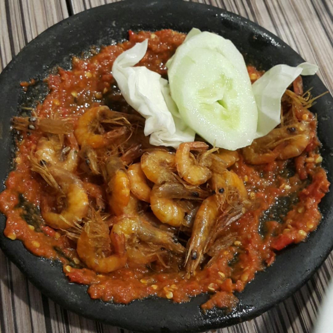Hasil gambar untuk gambar udang penyet
