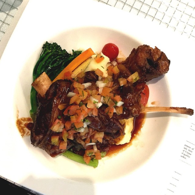 Sous Vide Lamb Shank